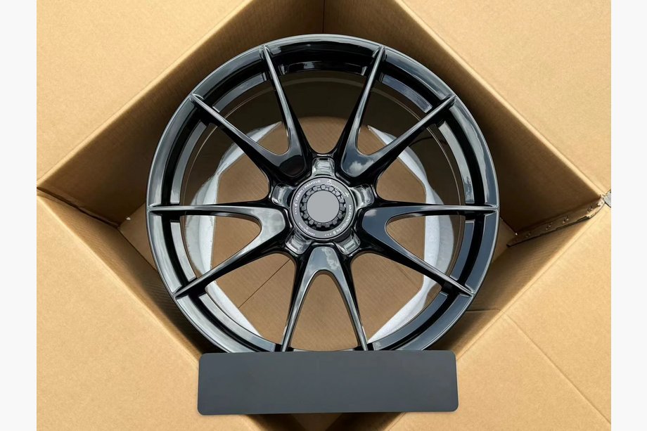 Porsche 911 (997) 2004-2012 рр. Ковані диски OEM R19 V1 (4 шт) Фото 1