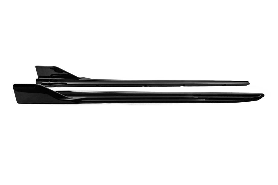 BMW X6 F16 2014-2019 рр. Накладки на пороги Black Warrior (для M-Sport)