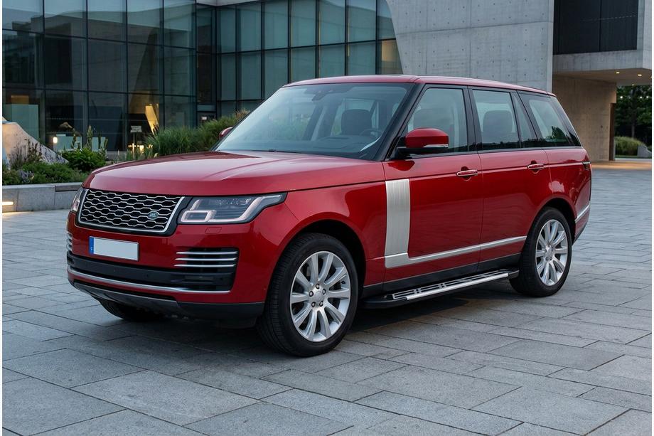 Range Rover IV L405 2013-2021 рр. Бокові пороги Sunrise (2 шт., Алюміній) Image