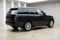 Range Rover IV L405 2013-2021 рр. Бокові пороги Line (2 шт., Алюміній) фото 1