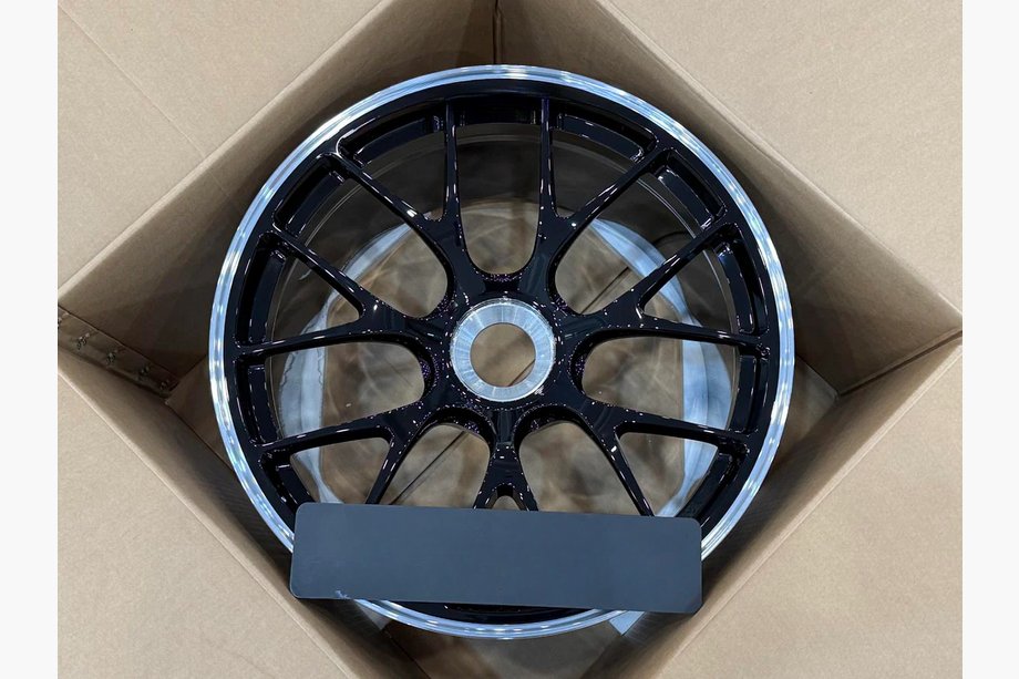 Porsche 911 (997) 2004-2012 рр. Ковані диски OEM R19 V3 (4 шт) Фото 2