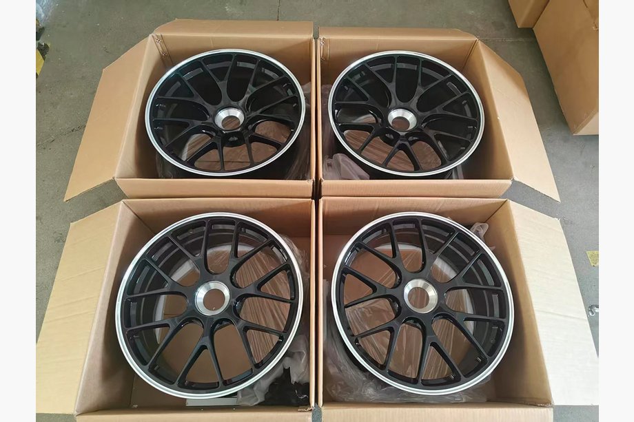 Porsche 911 (997) 2004-2012 рр. Ковані диски OEM R19 V3 (4 шт) Фото 7