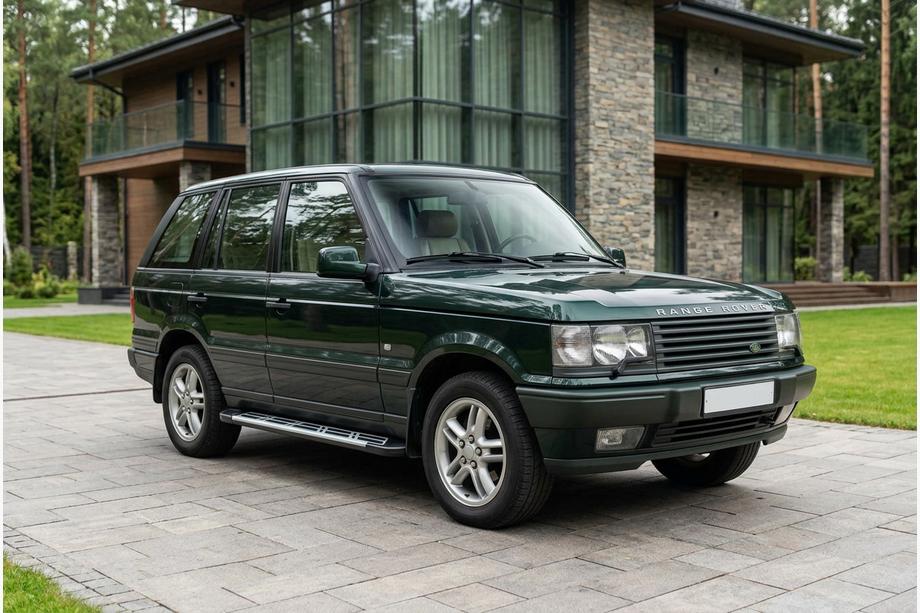 Range Rover II P38A 1997-2002 рр. Бокові пороги Sunrise (2 шт., Алюміній) Image