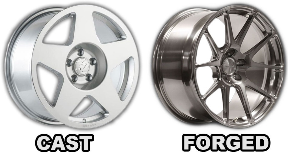 Як відрізнити литі диски від кованих?