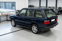 Range Rover II P38A 1997-2002 рр. Бокові пороги Bosphorus Black (2 шт., Алюміній) фото 1