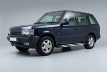 Range Rover II P38A 1997-2002 рр. Бокові пороги Rainbow (2 шт., Алюміній) фото 1