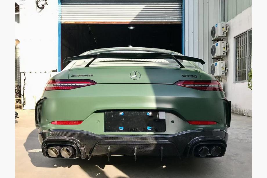 Mercedes AMG GT 4 X290 2018- рр. Спойлер BRB (Карбон) Фото 3