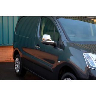 Накладки на дзеркала (2 шт., пласт.) Fiat Scudo 2022- рр. фото 2