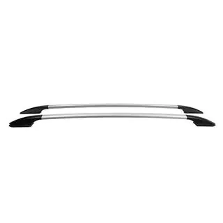 Рейлінги OmsaLine Solid (2 шт, сірі) Kia Soul I 2008-2013 рр. фото 2