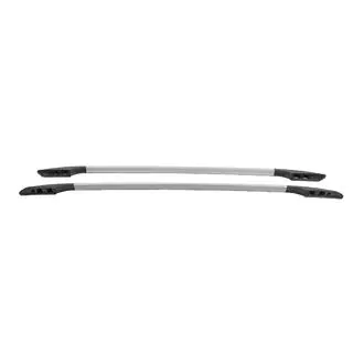 Рейлінги OmsaLine Solid (2 шт, сірі) Kia Soul I 2008-2013 рр. фото 4