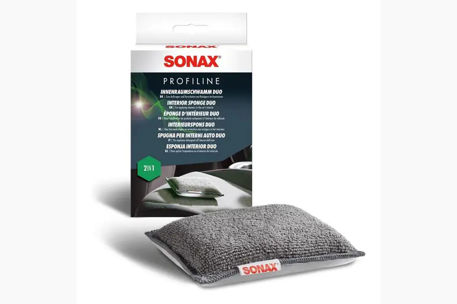 Губка двостороння для очищення інтер'єру SONAX InnenraumSchwamm Duo Sonax Фото 1