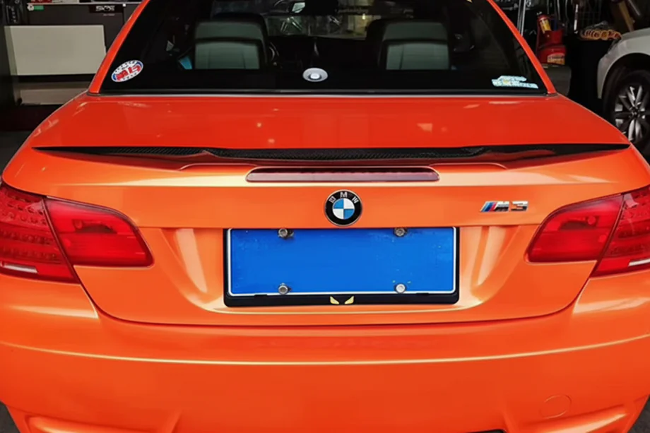 BMW 3 серія E92/E93 2006-2013 рр. Спойлер M4-Style (для E93, чорний глянець) Фото 1