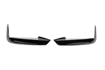 BMW 3 серія F30/F31 2012-2019 рр. Кутові накладки на передній бампер (для M-Sport, ABS) фото 3