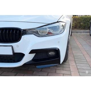 Кутові накладки на передній бампер JIE Flap (для M-Sport, ABS) фото 1