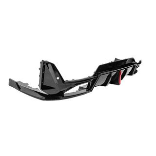 Дифузор заднього бампера B-Style LED (для M-Sport 2023+, ABS) фото 4