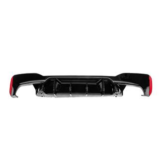 Дифузор заднього бампера LCI-Style (для M-Sport/M5 F90, ABS) фото 2