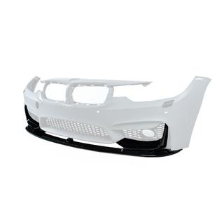 Передня Lip накладка BM (для M3-LOOK, чорний глянець) BMW 3 серія F30/F31 2012-2019 рр. фото 1