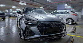 Audi A6 C8 2018-2025 рр. Комплект обвісів AE-Design Carbon (для RS6) фото 1