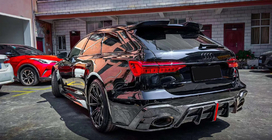 Audi A6 C8 2018-2025 рр. Комплект обвісів AE-Design Carbon (для RS6) фото 3