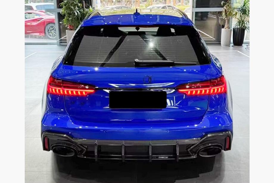 Audi A6 C8 2018-2025 рр. Комплект обвісів BX-Design Carbon (для RS6) Image