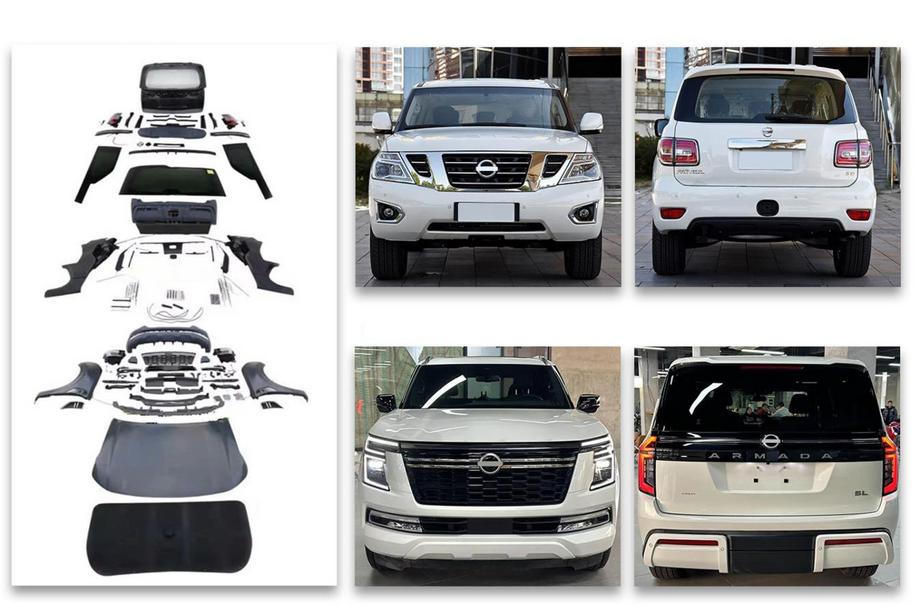 Nissan Armada 2016-2024 рр. Комплект рестайлінгу в Armada Y63 2025 Фото 2