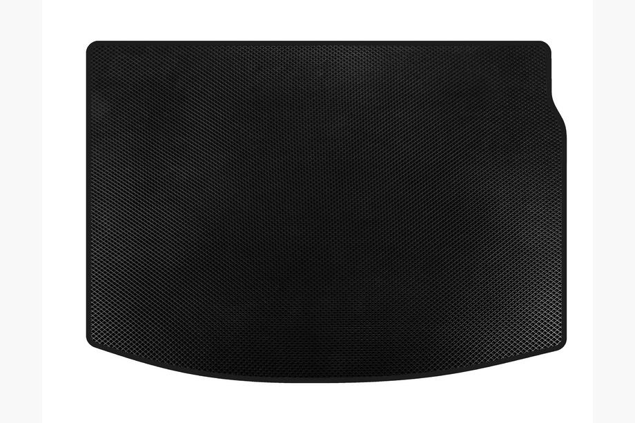 Renault Megane III 2009-2016 рр. Килимок в багажник EVA (HB, Чорний) Image