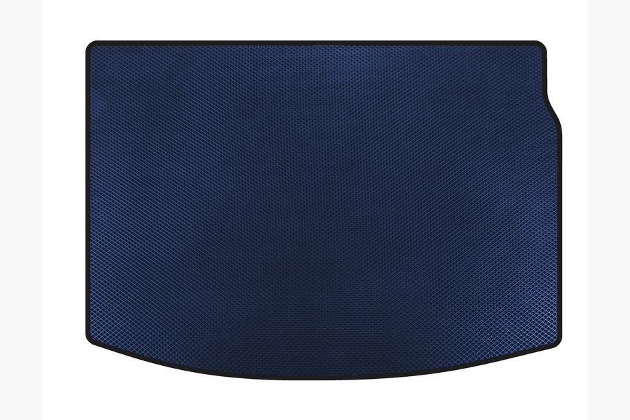 Renault Megane III 2009-2016 рр. Килимок в багажник EVA (HB, Синій) Image