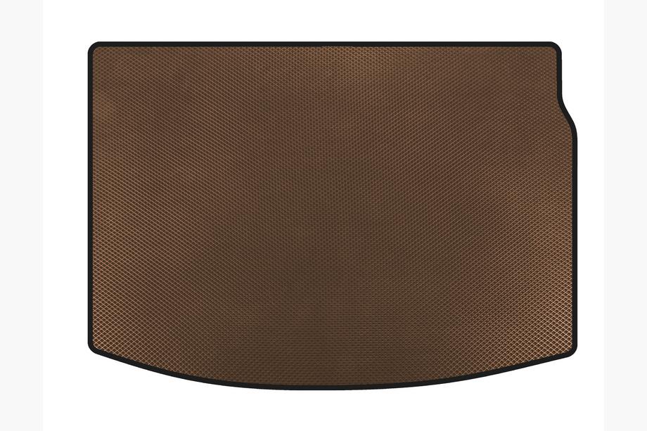 Renault Megane III 2009-2016 рр. Килимок в багажник EVA (HB, Коричневий) Image