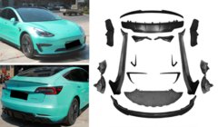 Tesla Model 3 2017- рр. Комплект обвісів (2017-2023) фото 1