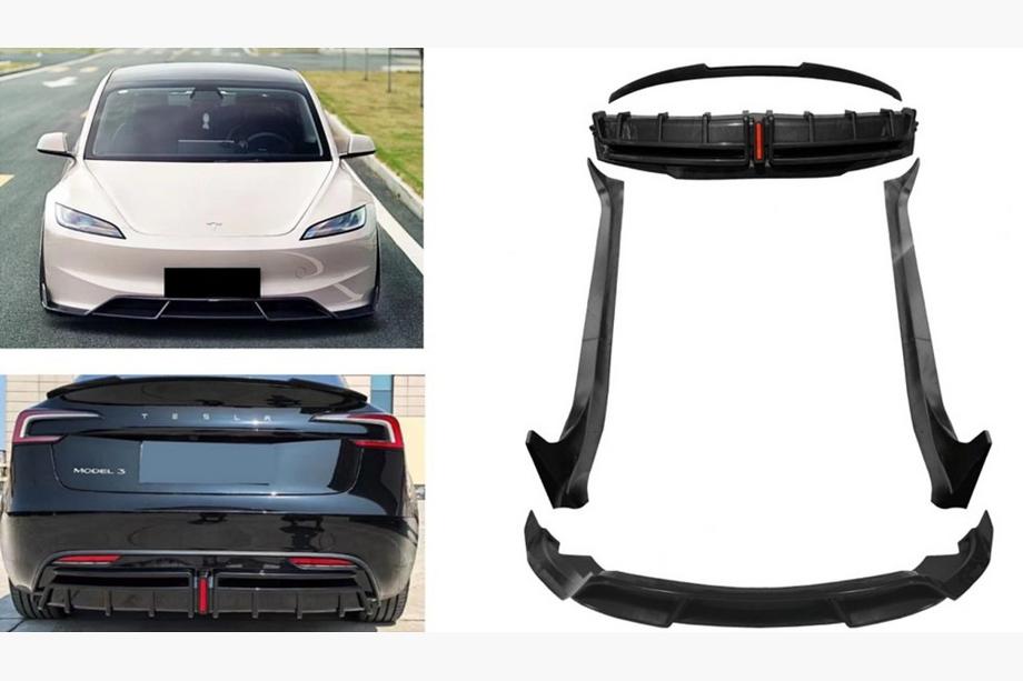 Tesla Model 3 2017- рр. Комплект обвісів V1 (2024+) Image
