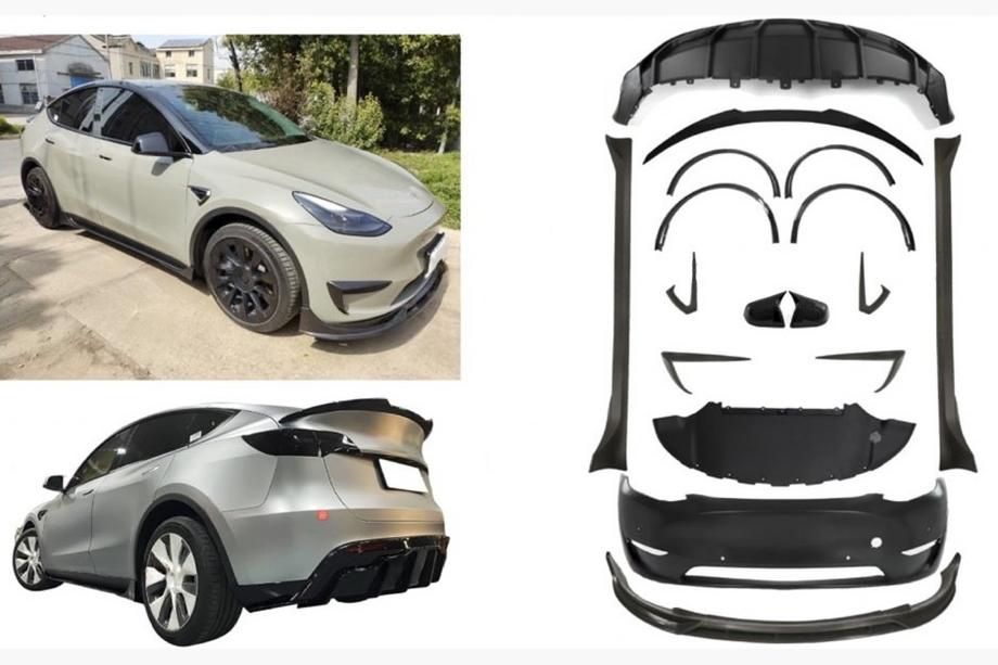 Tesla Model Y 2020- рр. Комплект обвісів (2017-2023) Image