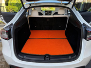 Tesla Model Y 2020- рр. Килимок в багажник EVA V2 (5-ти місний, Помаранчевий) фото 1