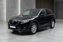 Mazda CX-5 2012-2017 рр. Бокові пороги Bosphorus Black (2 шт., Алюміній) фото 1