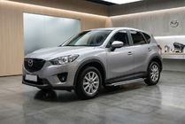 Mazda CX-5 2012-2017 рр. Бокові пороги Rainbow (2 шт., Алюміній) фото 1