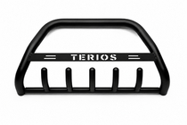 Daihatsu Terios 2006-2017 рр. Передня дуга WT004 Black (нерж.) фото 2