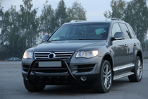 Кенгурятник WT003 Black Special (нерж) фото 4