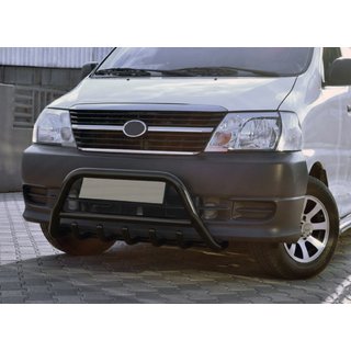 Кенгурятник WT003 Black (нерж) Toyota HiAce фото 1