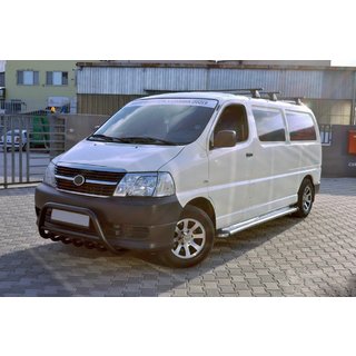 Кенгурятник WT003 Black (нерж) Toyota HiAce фото 3