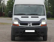 Opel Movano 2004-2010 рр. Передня дуга WT003 Black (нерж.) фото 3