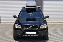 Volvo XC90 2002-2014 рр. Кенгурятник WT003 Black (нерж.) фото 6