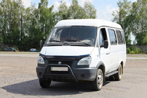 Газель, соболь 1998- рр. Кенгурятник WT003 Black (нерж.) фото 6