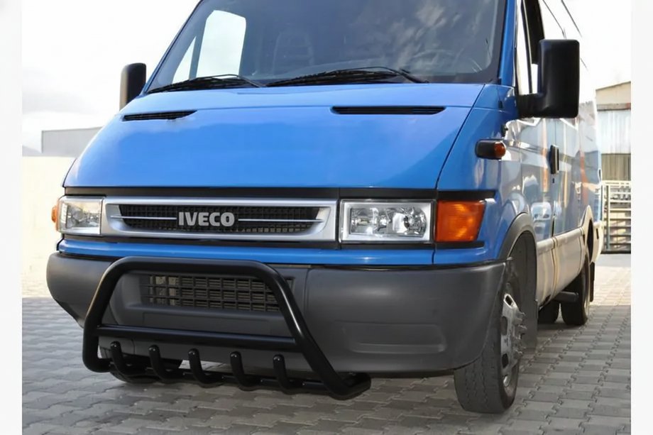 Iveco Daily 1999-2006 рр. Кенгурятник WT003 Black Image