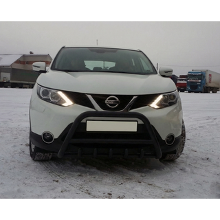 Кенгурятник WT003 Black (нерж) фото 3