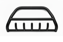 Nissan X-trail T31 2007-2014 рр. Передній захист WT003 Black (нерж) фото 3