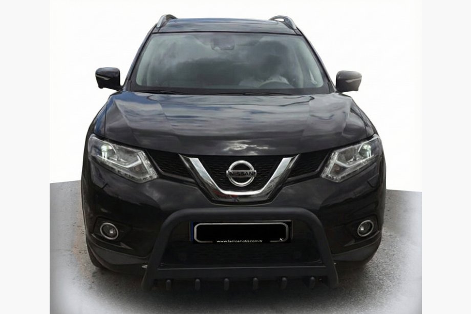 Nissan X-trail T32/Rogue 2014-2021 рр. Кенгурятник WT003 Black (нерж) Фото 5