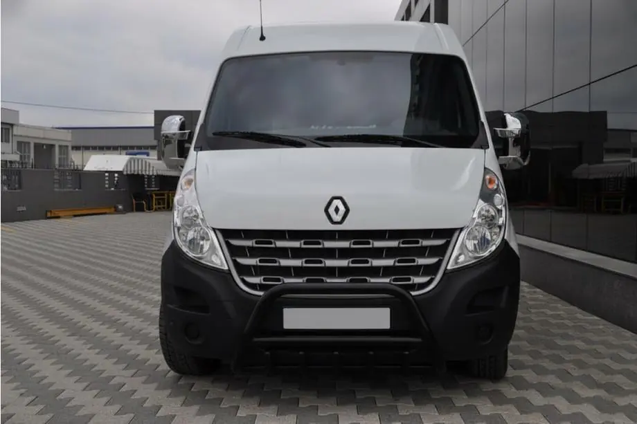 Opel Movano 2010-2021 рр. Кенгурятник WT003 Black (нерж.)