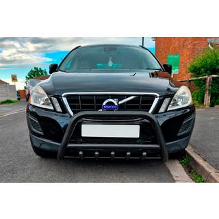 Кенгурятник WT003 Black (нерж) Volvo XC60 2009-2017 рр. фото 3