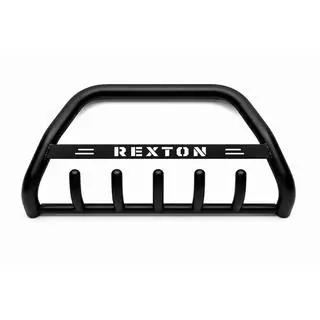 Кенгурятник WT004 Black (нерж) SsangYong Rexton I 2001-2017 рр. фото 4