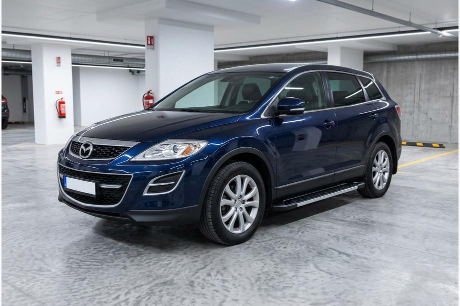 Mazda CX-9 2007-2016 рр. Бокові пороги RedLine V1 (2 шт., Алюміній) Image