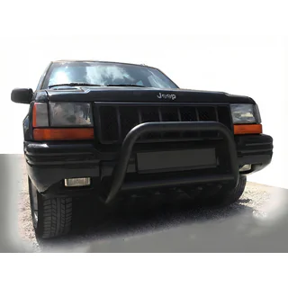 Кенгурятник WT003 Black Jeep Grand Cherokee WJ 1999-2004 рр. фото 1